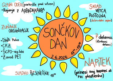 SONČKOV DAN 2026 - vabilo na zaključek šol. l.